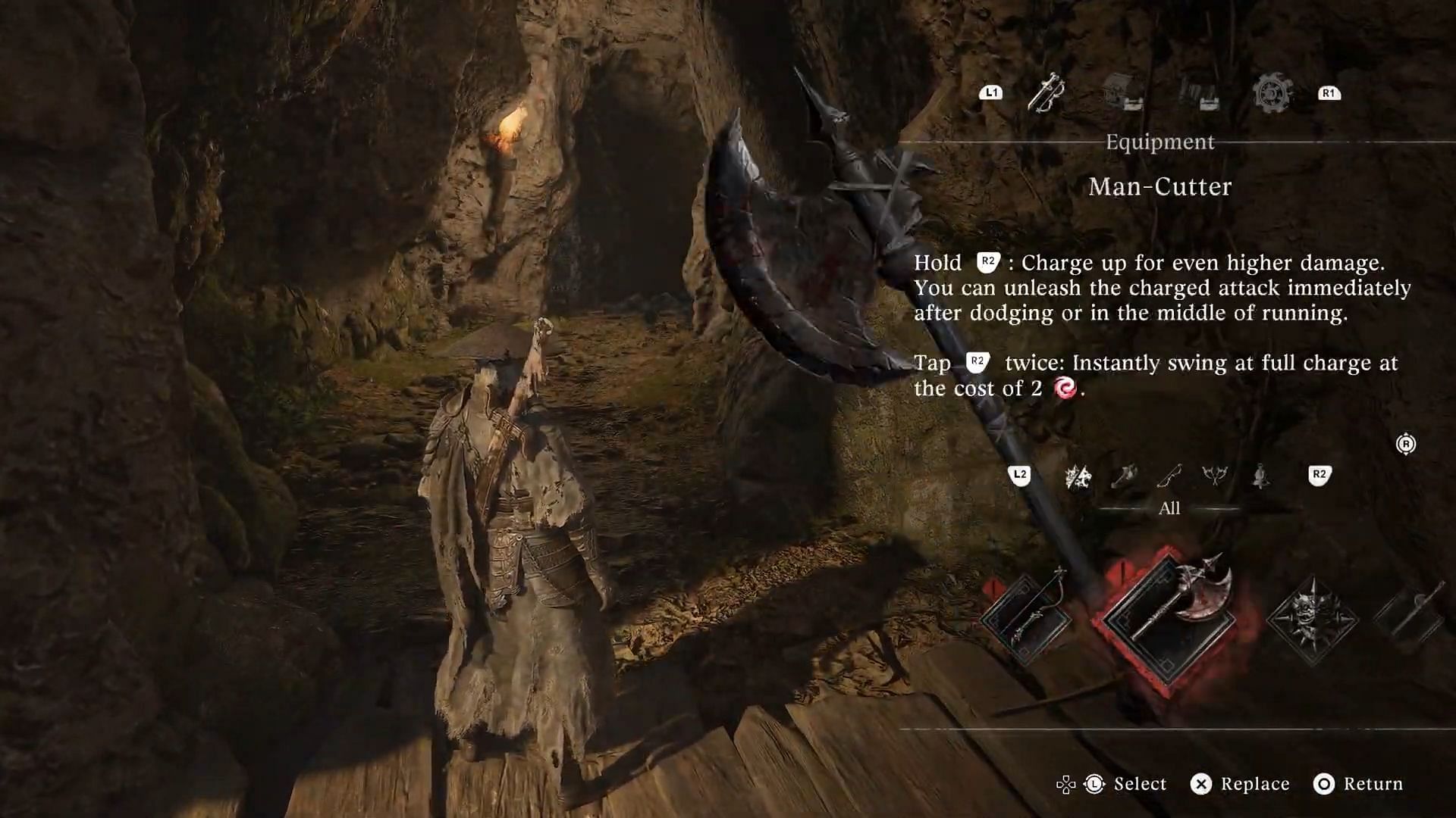 Man-Cutter in Phantom Blade Zero gameplay demo (Image via S-Game)